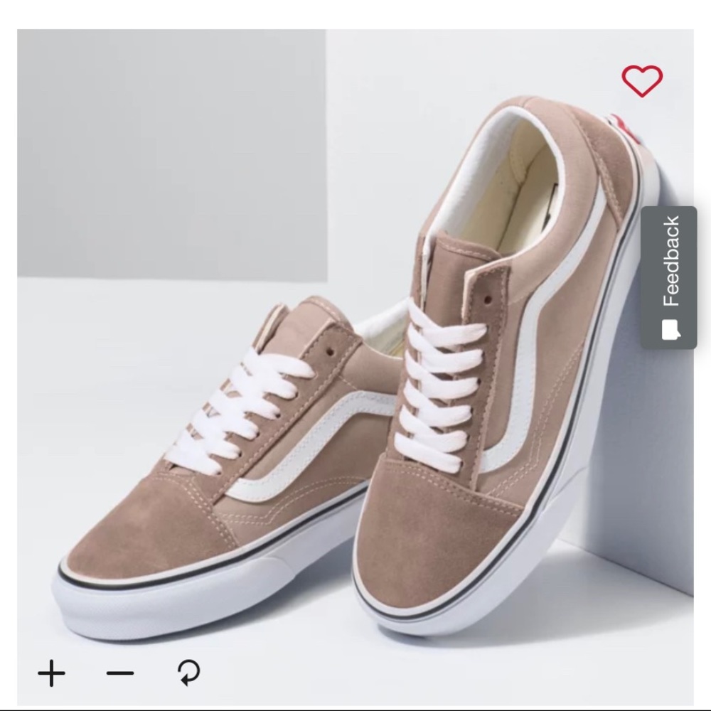 WOMENS OLD SKOOL VANS MAUVE SHOES